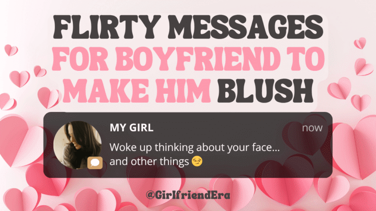 99 Flirty Things To Text Your Boyfriend That’ll Have Him Blushing